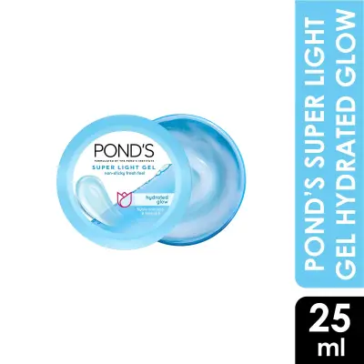 Ponds Hydrated Glow Super Light Gel Moisturiser 25ml