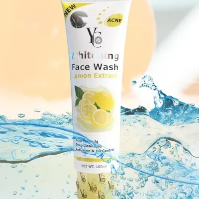 YC Whitening Face Wash Lemon Extract 100ml secondary