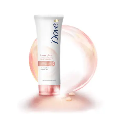 DOVE Inner Glow Gentle Exfoliating Facial Cleanser 100g