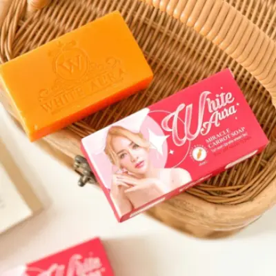 White Aura Miracle Carrot Soap-160g secondary
