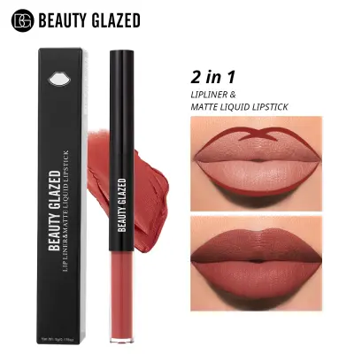 BEAUTY GLAZED LIP LINER & MATTE LIQUID LIPSTICK