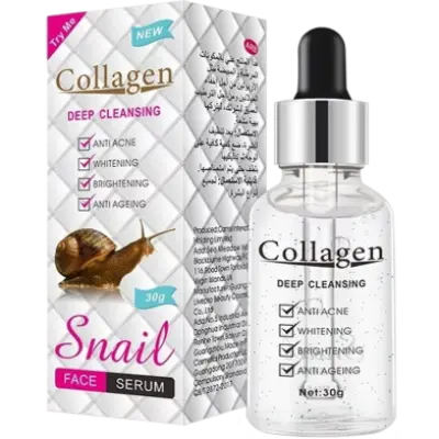 Collagen Deep Cleansing Snail Face Serum