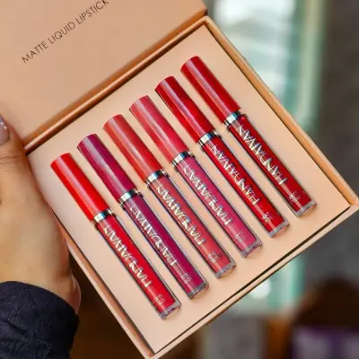 HANDAIYAN 6Pcs Matte Liquid Lipstick Set