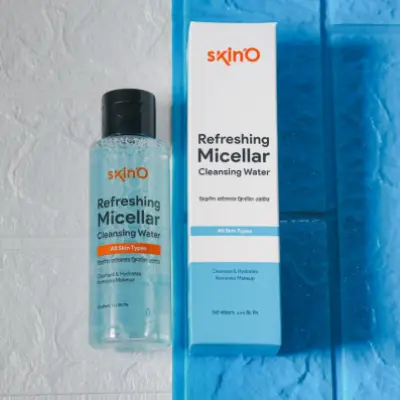 SkinO Refreshing Micellar Cleansing Water – 100ml secondary