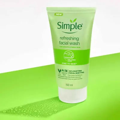 Simple Kind to Skin Refreshing Facial Gel Wash
