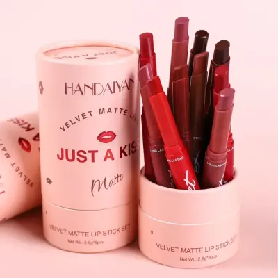 Handaiyan Just a Kiss Velvet Matte 8pcs Lipstick Set