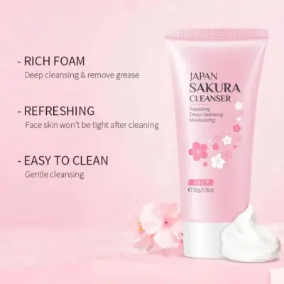 Laikou Japan Sakura Cleanser 50g