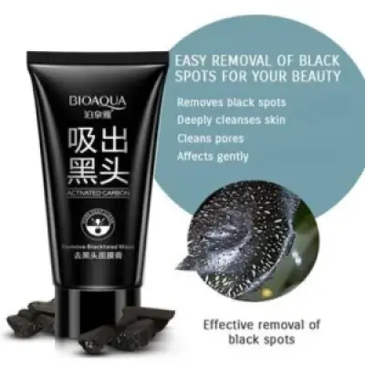 BIOAQUA ACTIVATED CARBON CHARCOAL BLACKHEAD REMOVAL CLEANSING DEEP PORES secondary