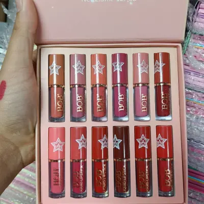 BOB Enjoy Yourself Matte Liquid 12 Color Lip Gloss Set secondary