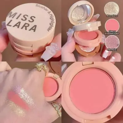 Miss Lara Blush Highlighter 3 in 1 Makeup Palette secondary