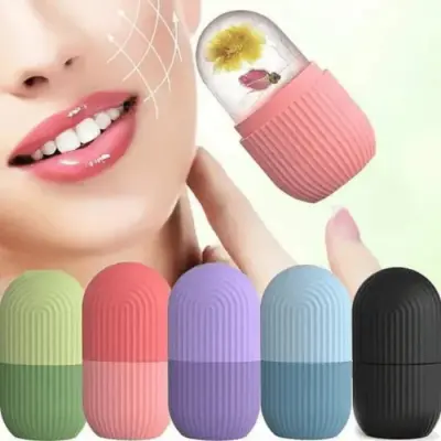 Reusable Beauty Ice Facial Roller Random Color 1 Pc secondary