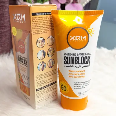XQM Whitening & Vanishing Sunblock SPF 60, -100ml