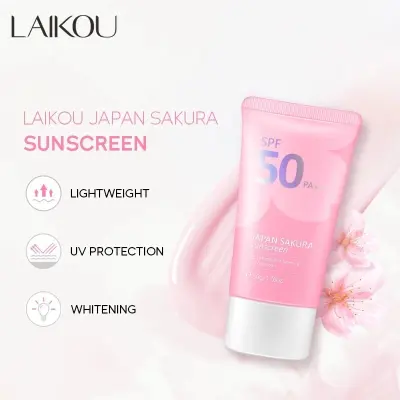 Laikou Japan Sakura Face Sunscreen SPF50 PA+++ secondary