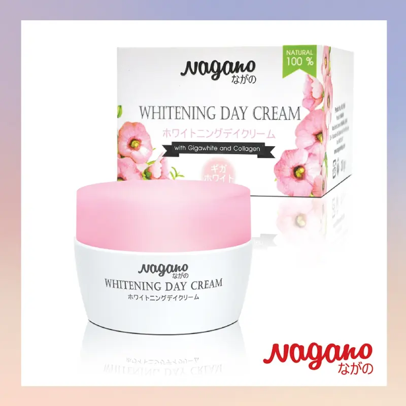 Nagano Whitening Day Cream With Gigawhite And Collagen 30gm
