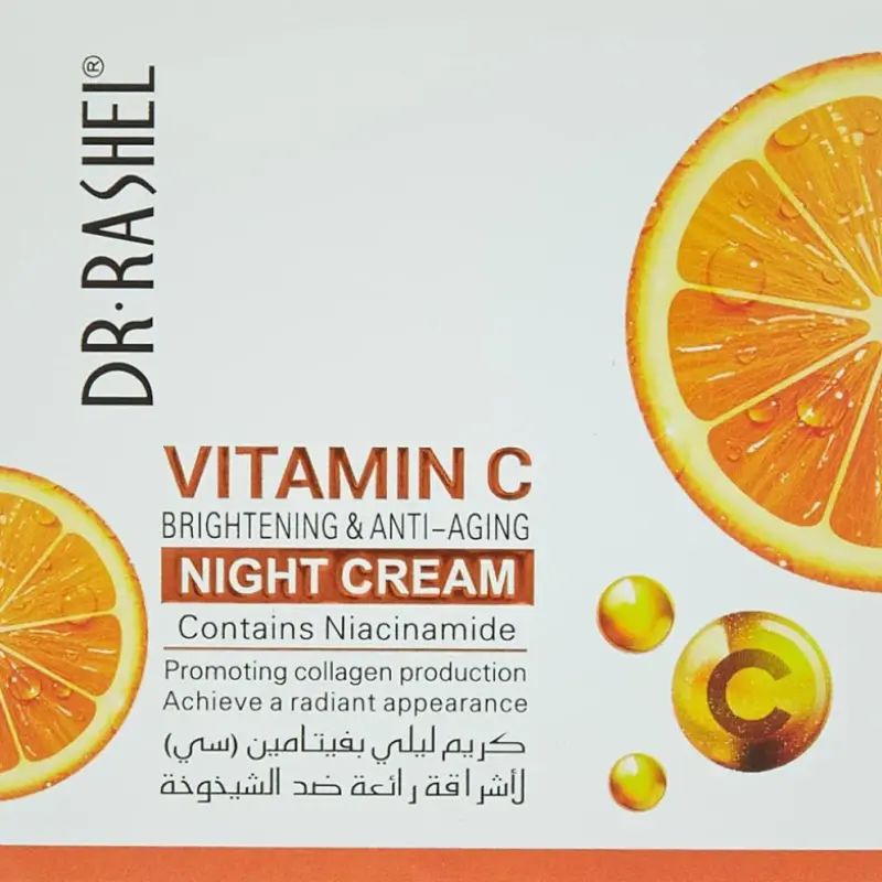 DR RASHEL Vitamin C Brightening & Anti-Aging Night Cream 50gm