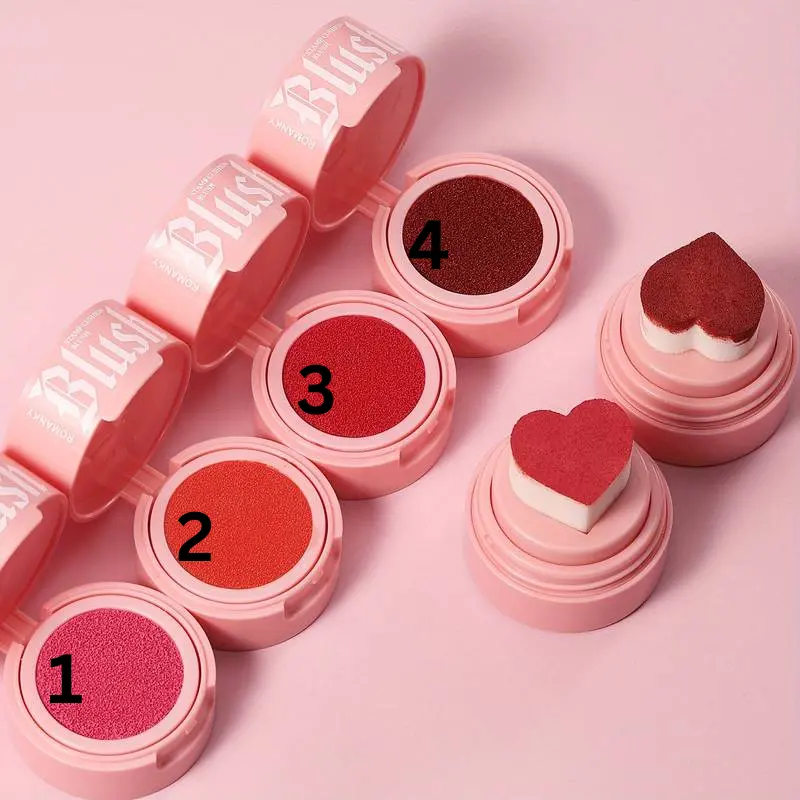 ROMANKY Stamp Cushion Blush