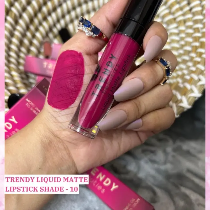 TRENDY Beauties Liquid Matte Lipstick