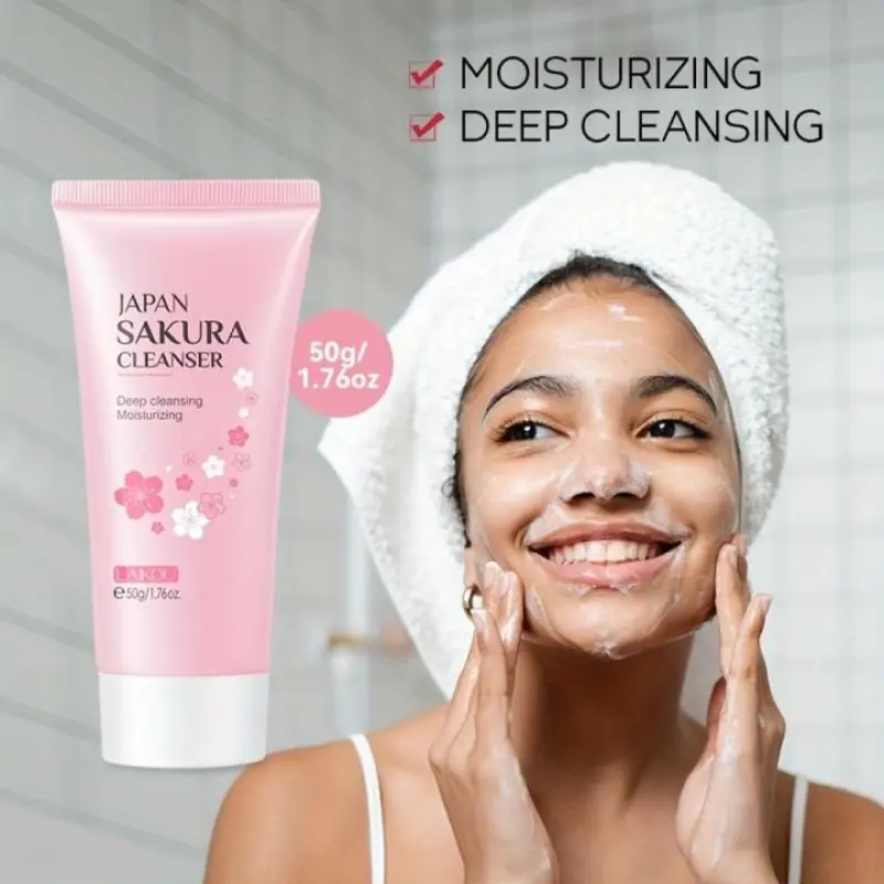 Laikou Japan Sakura Cleanser 50g