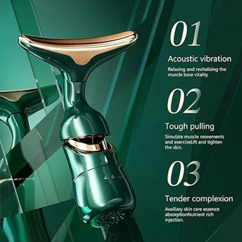 3 in 1 Face Massager Neck Facial Eye Massage