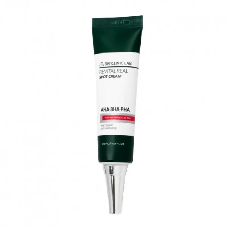 3W Clinic Lab AHA-BHA-PHA Revital Real Spot Cream