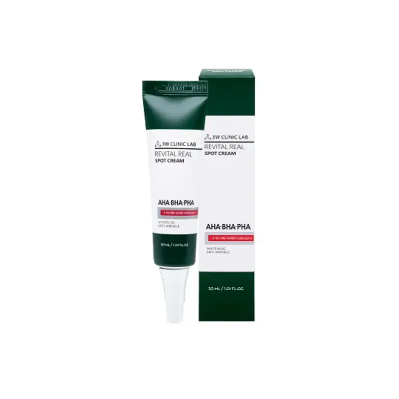 3W Clinic Lab AHA-BHA-PHA Revital Real Spot Cream