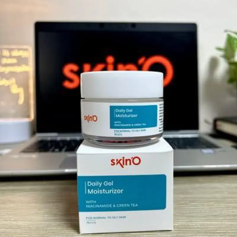 SkinO Daily Gel Moisturizer with Niacinamide & Green Tea 70ml