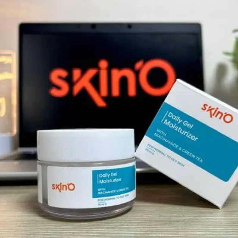SkinO Daily Gel Moisturizer with Niacinamide & Green Tea 70ml