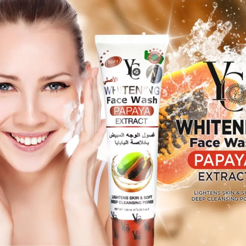 YC Whitening Face Wash Papaya Extract