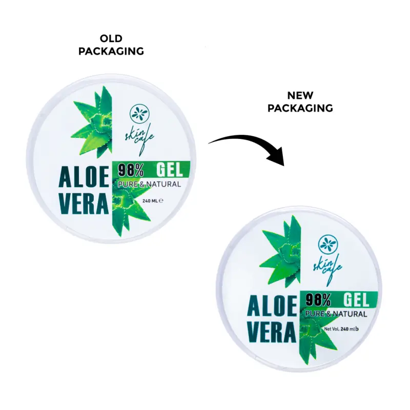 Skin Cafe Pure & Natural Aloe Vera gel 98%