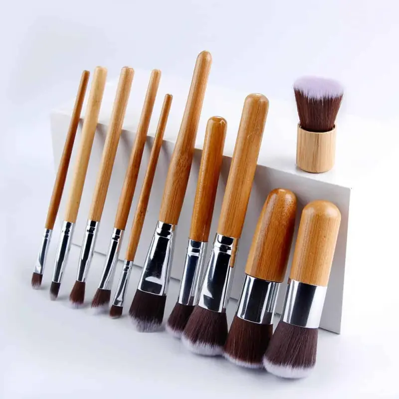 Bamboo Professional Makeup Brush Set 11 Pcs