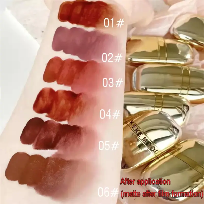 Keke Mood Golden Tube Cherry Lip Glaze