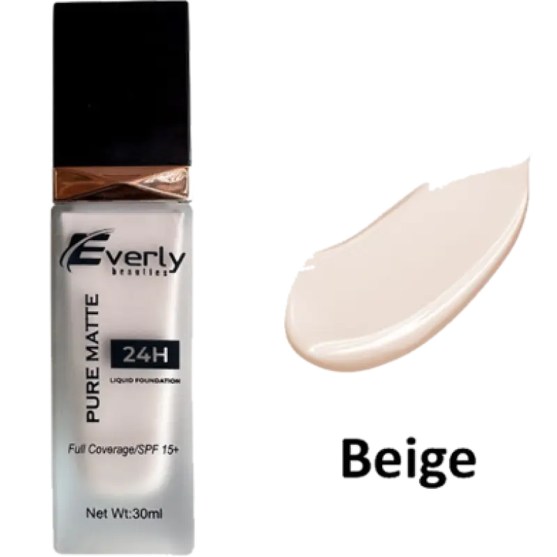 Everly Beauties Pure Matte Full Coverage Foundation