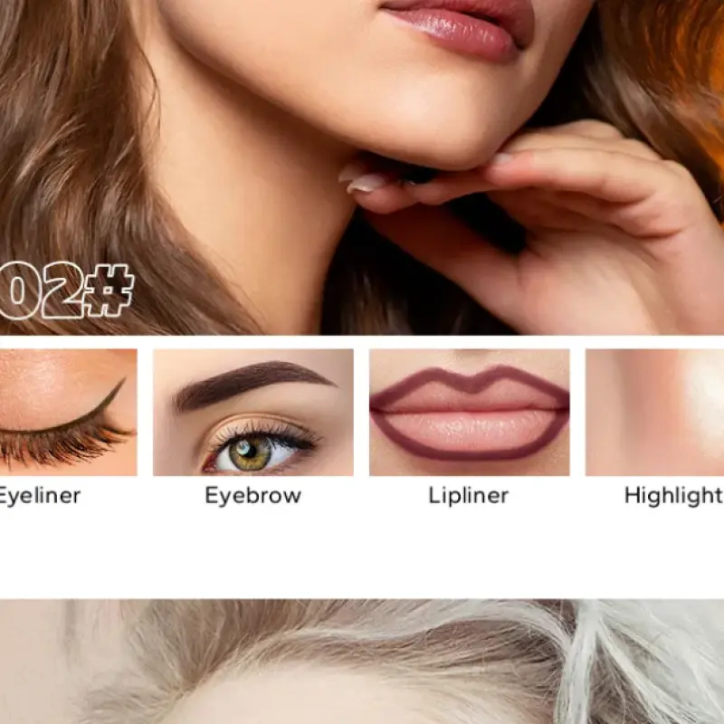 Beauty Glazed 4 In 1 Makeup Pen