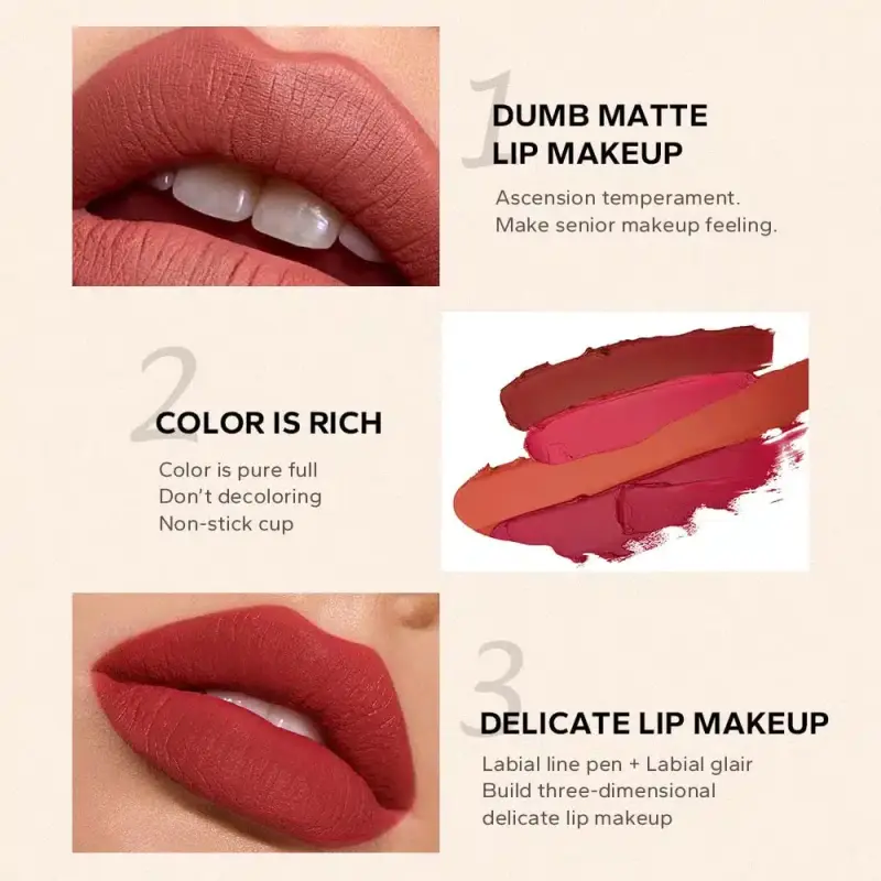 BEAUTY GLAZED LIP LINER & MATTE LIQUID LIPSTICK