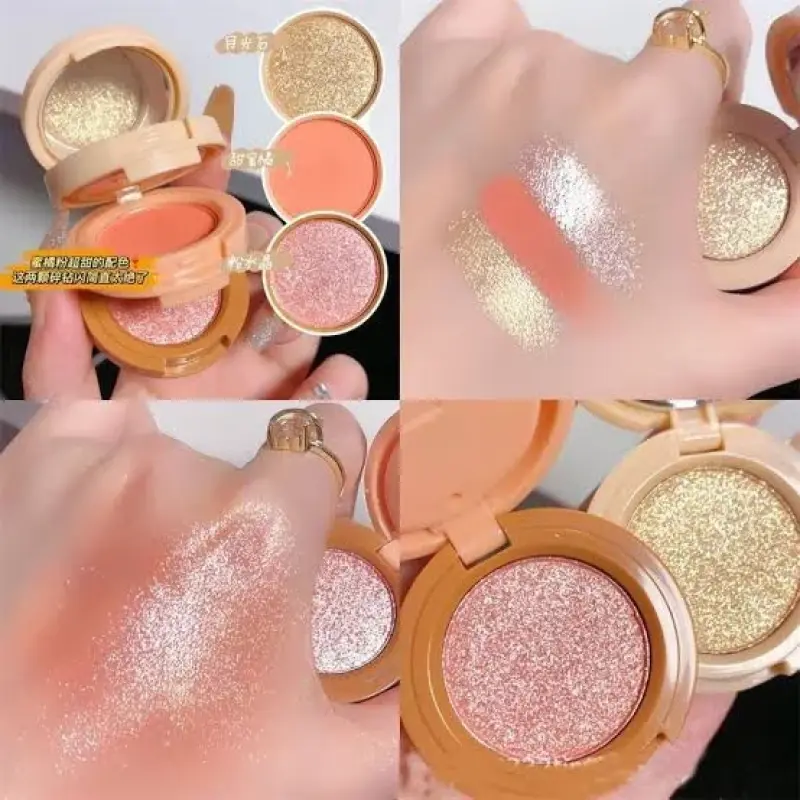 Miss Lara Blush Highlighter 3 in 1 Makeup Palette