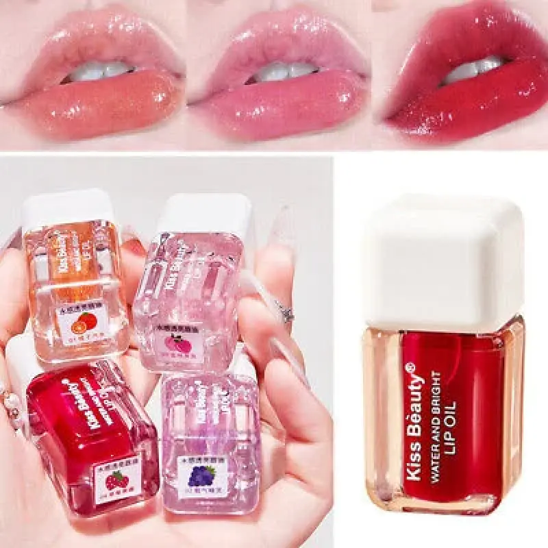Kiss Beauty Water and Bright Lip Oil