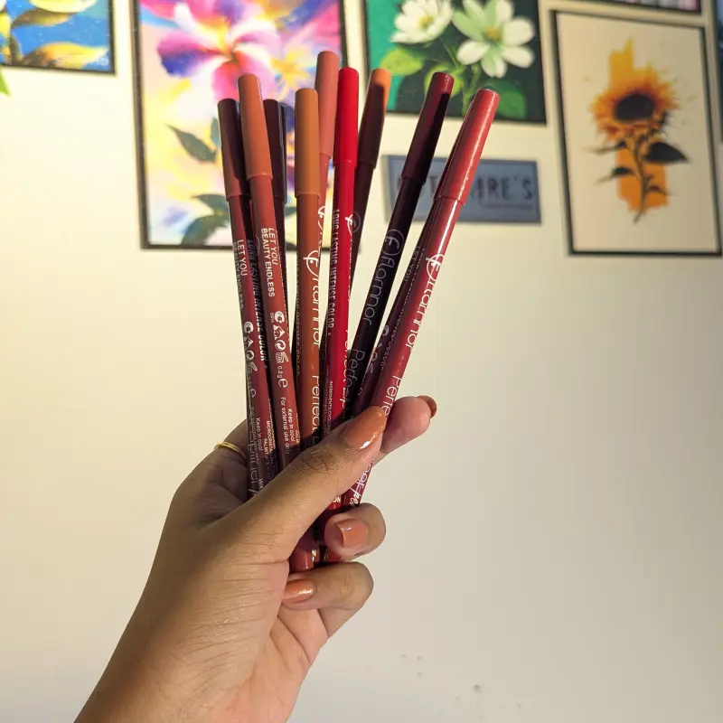 Flormar 12 Pices Combo Matte Lipliner Set