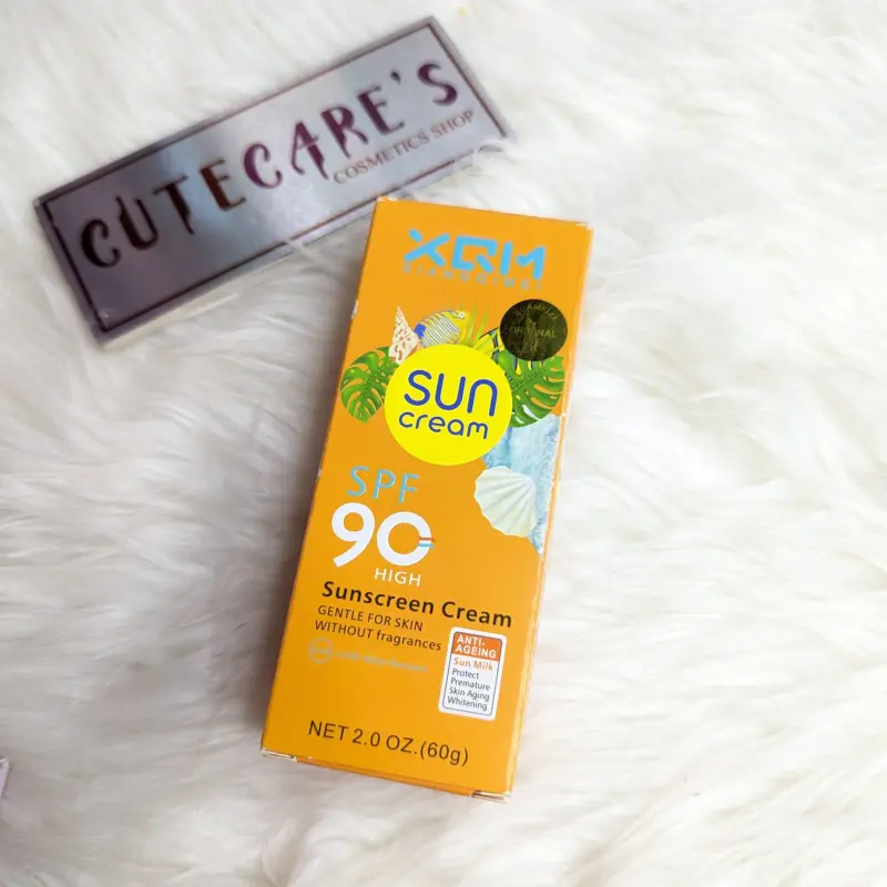 XQM Sun cream SPF 90 HIGH Sunscreen Cream Gentle For Skin Without fragrances