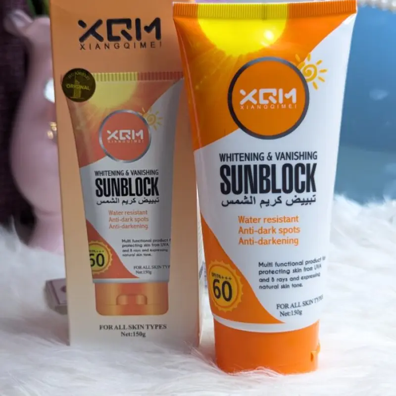 XQM Whitening & Vanishing Sunblock SPF 60, -100ml