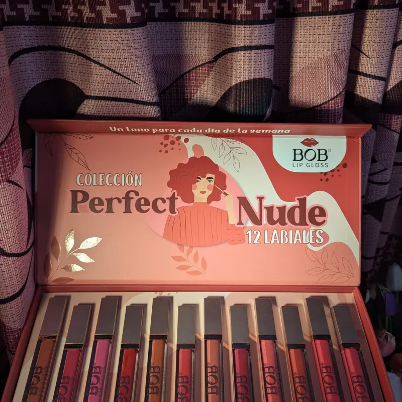 BOB Perfect Nude 12 Color Lip Gloss Set