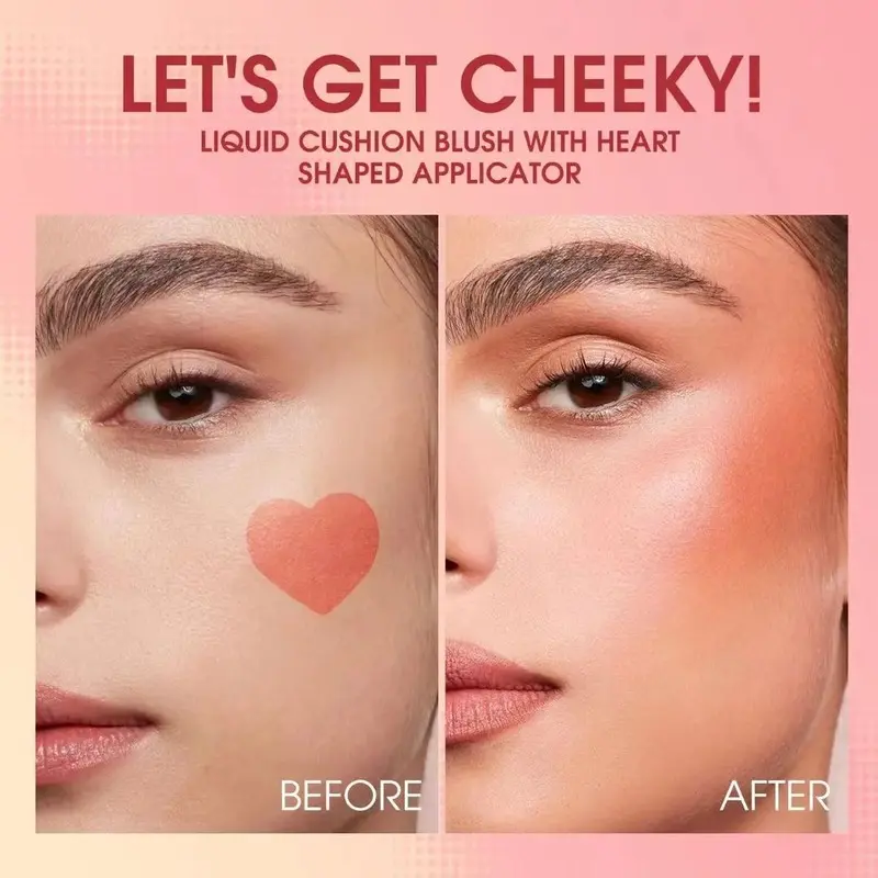 ROMANKY Stamp Cushion Blush