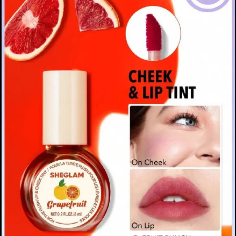 SHEGLAM For the Flush Lip & Cheek Tint-Cherry Picked