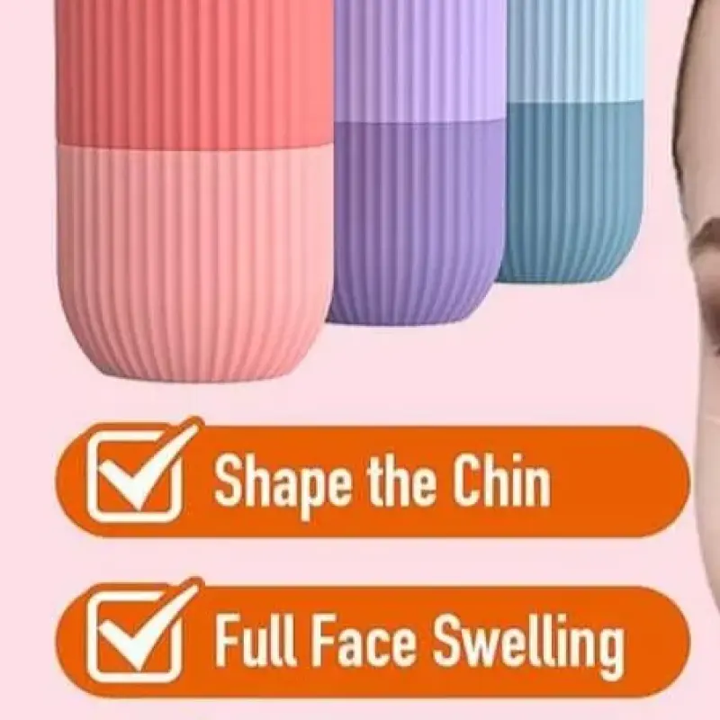 Reusable Beauty Ice Facial Roller Random Color 1 Pc