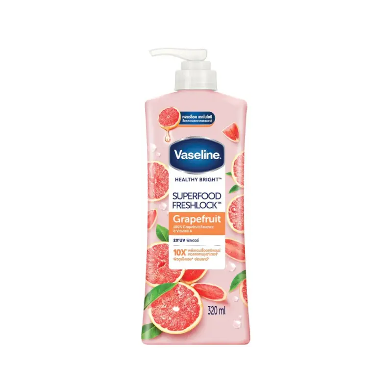 Vaseline Healthy Bright 10x Superfood Freshlock Body Lotion
