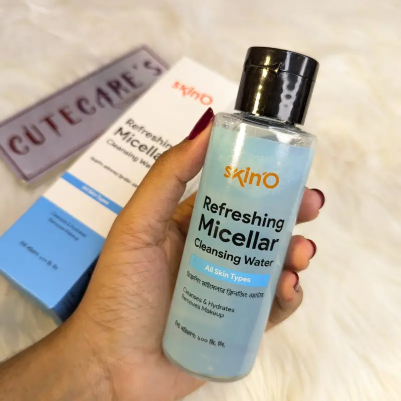 SkinO Refreshing Micellar Cleansing Water – 100ml