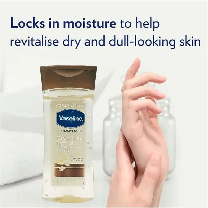 Vaseline Intensive Care Cocoa Radiant Body Oil 200ml